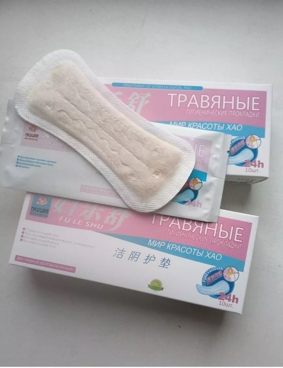 Женская травяная гигиеническая прокладка Мир красоты Хао